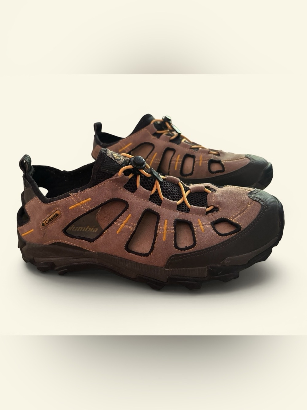 Columbia Simbo Water Hiking Shoes Bungee Cord Mens Size 10